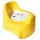 Горшок детский желтый МИШУТКА с крышкой Радиан, арт.: т230а7
