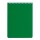 Блокнот А5 (146х205 мм), 60 л., гребень, перфорация на отрыв, лакированный, BRAUBERG, Зеленый, 11127, арт.: 111272