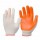 Перчатки нейлоновые с нитрил. покрытием полуоблив р-р 8 оранжевые, арт.: 139622